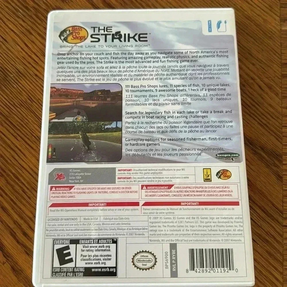 Wii-Bass Pro Shops The Strike Game - Picture 3 of 3